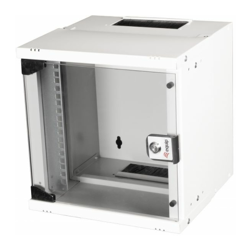 EQUIP ECO BASTIDOR MURAL 10" CABINET 06U 300X300MM RAL7035 GREY - Equip EWM-06-3030-G