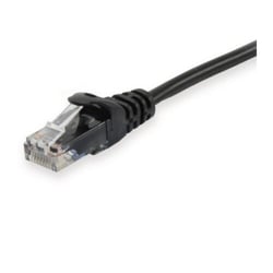 Equipar cabo de rede RJ45 UTP Cat 6 - Patch Cord de 0,25 m - Preto - Equip EQ625453