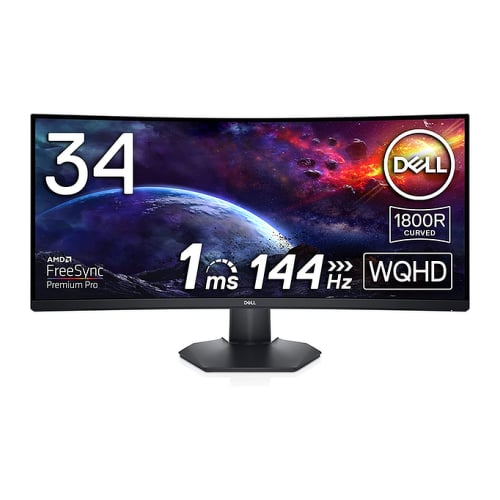 DELL MONITOR 34" CURVED GAMING S3422DWG 86.4CM 3Y AE - Dell DELL-S3422DWG