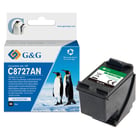 Cartucho de tinta preto remanufaturado G&G HP 27 - Substitui C8727AE - HP GG-27