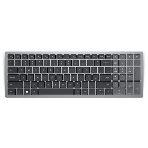DELL MULTI-DEVICE WIRELESS KEYBOARD KB740 PORT QWERTY - Dell KB740-GY-R-POR