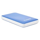 Tooq Unidade Externa para 2.5" HDD/SDDDD até 9.5 mm SATA USB 3.0/3.1 Gen 1 - Sem parafusos - Azul/branco - Tooq TQE-2528BL
