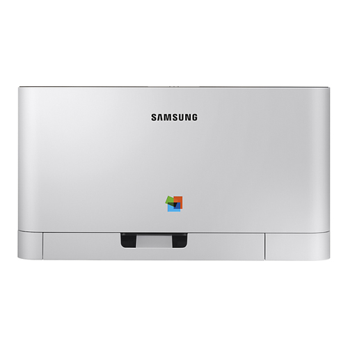 Samsung Xpress SL-C430W, Laser, Cor, 2400 x 600 DPI, A4, 18 ppm, Preto, Branco - Samsung SLC430W