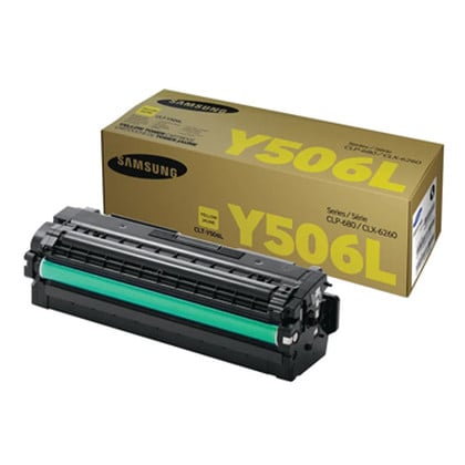 Cartucho de toner amarelo original Samsung CLP680/CLX6260 - CLT-Y506L/SU515A - Samsung SU515A