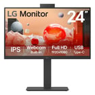 LG MONITOR IPS 24" (23.8") 16:9 FHD HDMI DP USB-C COLUNAS WEBCAM PIVOT 24BA850-B - LG 24BA850-B.AEU