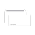 Envelopes 110x220mm DL s/Janela Branco Autodex 25un - Neutral 16153350