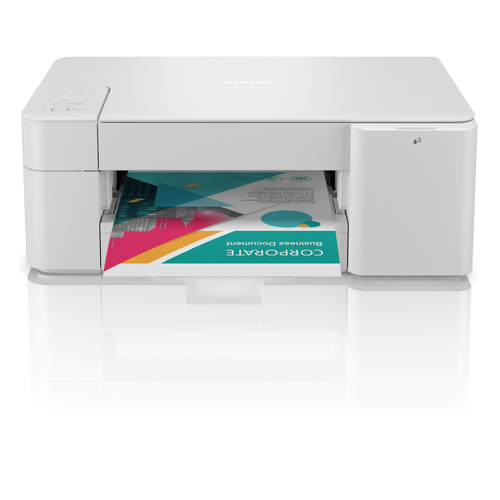 Brother DCP-J1200W, Jato de tinta, Impressão a cores, 1200 x 6000 DPI, A4, Impressão directa, Branco - Brother DCPJ1200W