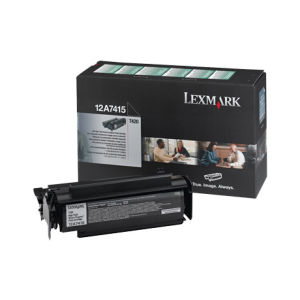 Lexmark 12A7415 toner 1 unidade(s) Original Preto - Lexmark 12A7415