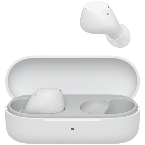 WF-C510 Branco - Auriculares True Wireless com tecnologia sem fios BLUETOOTH. Leves e pequenos, com um design melhorado para aumentar o conforto. Com DSEE e ligação Multiponto - Sony WFC510W.CE7