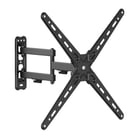 Suporte de parede Cromad com braço articulado para TV 13"-55" - Giro, inclinação e extensão dupla - Peso máximo 25Kg - VESA 400x400 - Cromad 304502