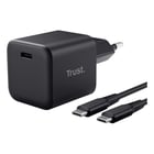 Trust Carregador USB-C pequeno Maxo de 65 W - Preto - Trust 26046