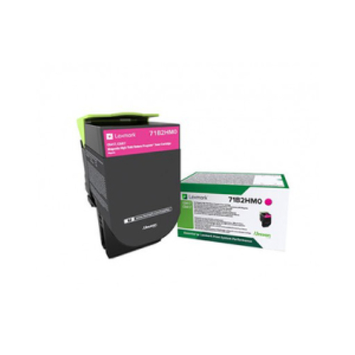 Toner LEXMARK Retorno Magenta 71B2HM0 3500 Pág. - Lexmark LEX71B2HM0