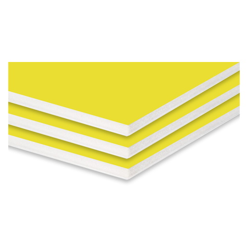 Placa K-Line Amarelo 5mm 50x70cm Pack 40un - Sadipal 1582039