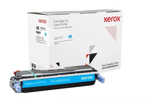 Cartucho de toner genérico HP C9731A Xerox Everyday - Substitui 645A - Xerox 006R03836