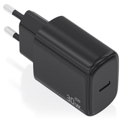 Aisens Carregador GaN 30W 1xUSB-C PD3,0 Preto - Aisens A110-0976