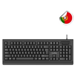 Coolbox Teclado COO-TEC04DNIPT com cartão inteligente PT Citizen Card - Coolbox COO-TEC04DNIPT