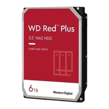 WD HDD 3.5" 6TB 256MB SATA RED PLUS - Western Digital WD60EFPX