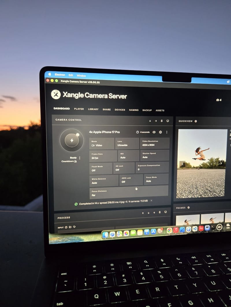 Camera Server on a Mac