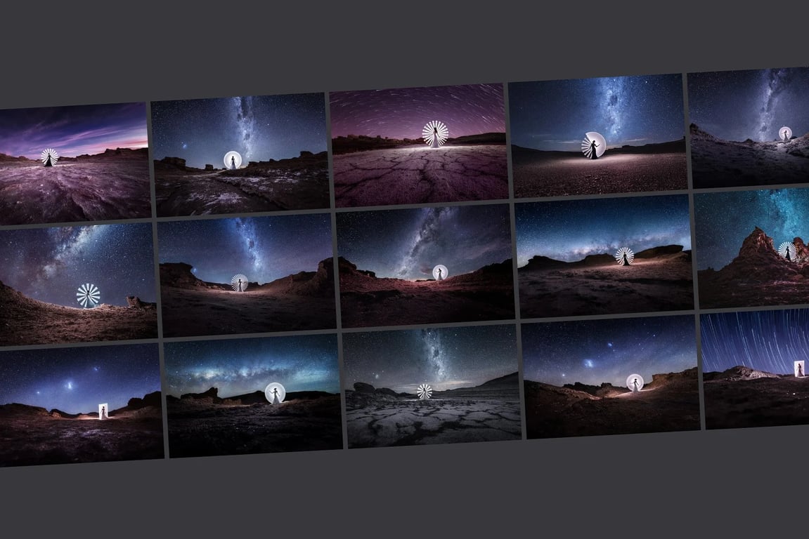 Light-painting photography at the Atacama Desert in Chile (image gallery & video)