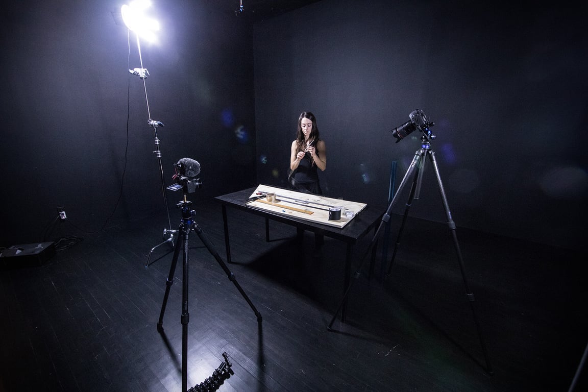 DIY Light painting tubes and accessories