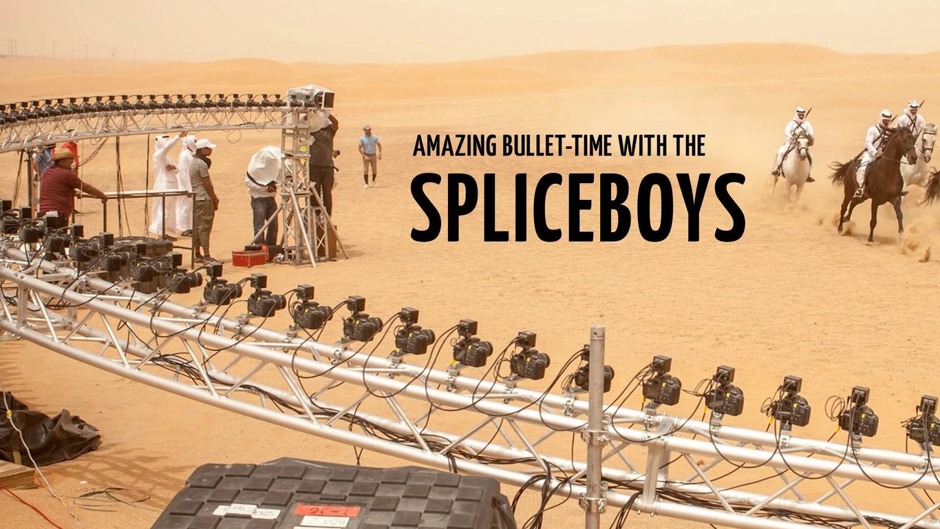 Discussion sur le bullet-time avec les SpliceBoys !