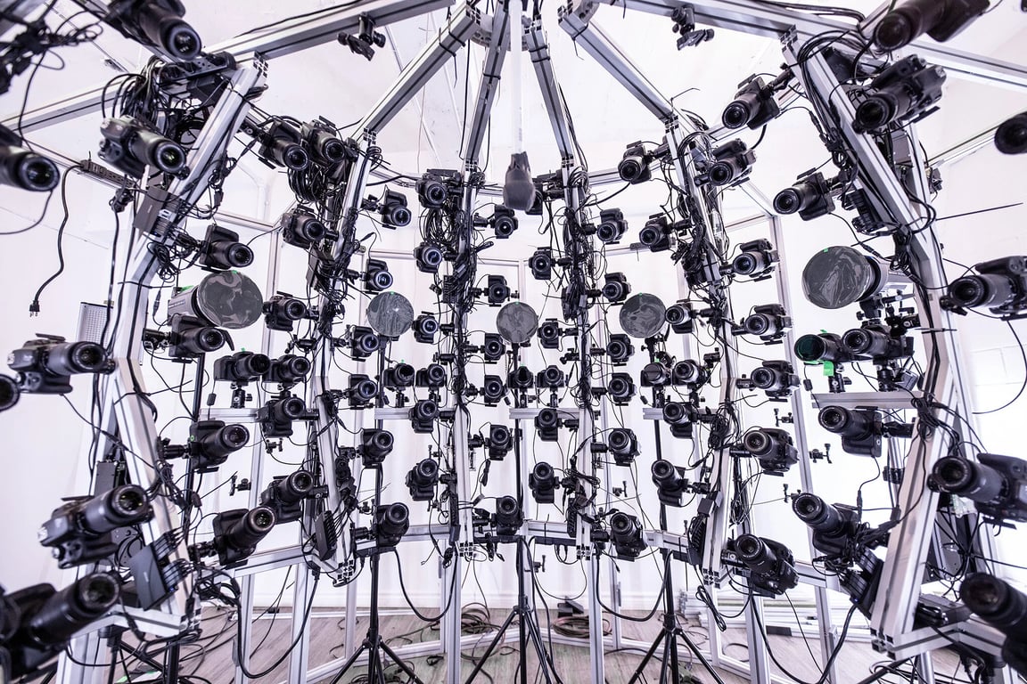 Utilisation de la polarisation dans un scanner de photogrammétrie
