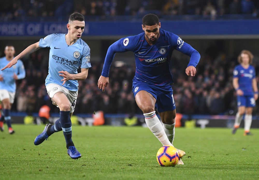 London,,England, ,December,8,,2018:,Phil,Foden,And,Ruben
