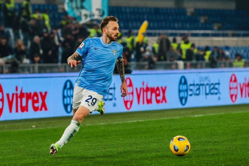 Rome,,Italy,10th,January,2024:,Manuel,Lazzari,Of,Ss,Lazio