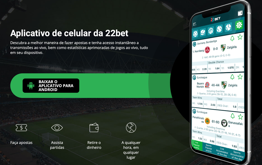 22bet mobile