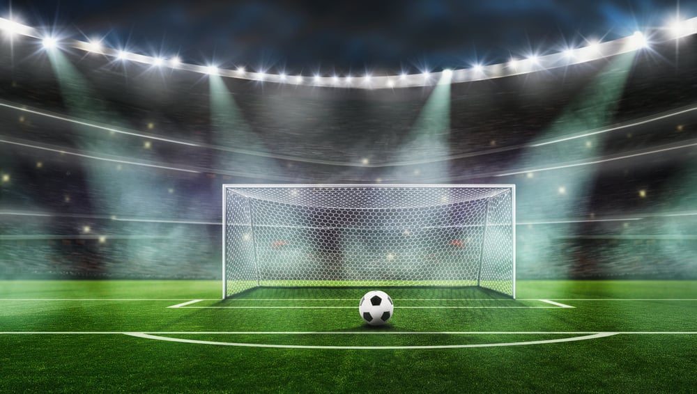 The,Picture,Is,A,Composition,,Not,A,Real,Stadium ,Ball
