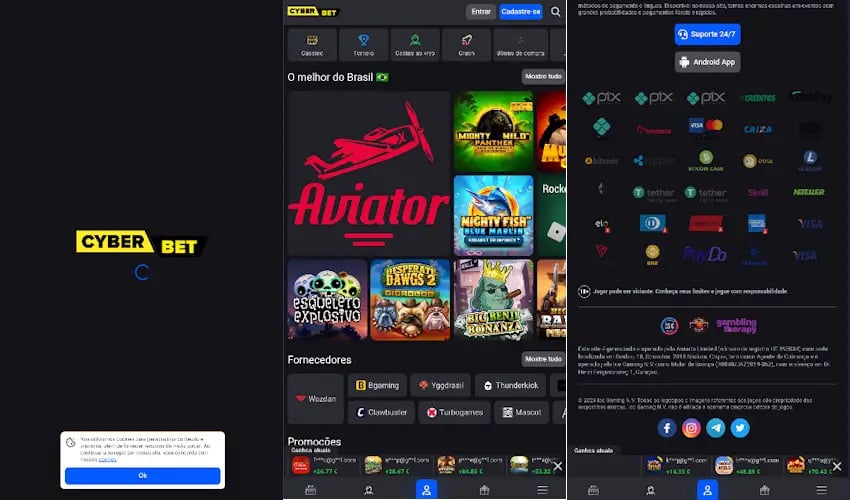 Como baixar o Cybertbet app para o seu celular Android e iOS