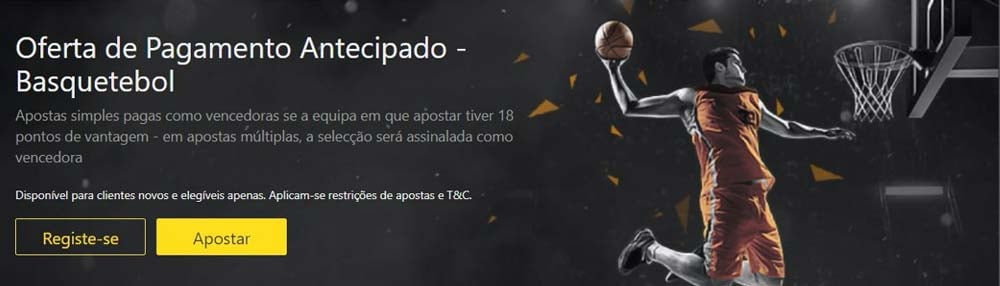 Promoção Bet365: Aposta em Basquete é Vencedora, mesmo Antecipada