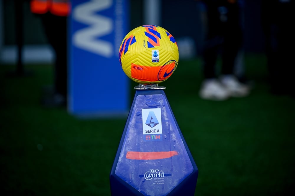 Udine,,Italy,,November,28,,2021,,Official,Serie,A,Ball,During