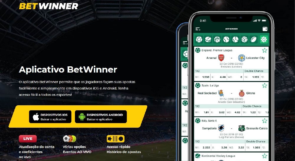 betwinner mobil