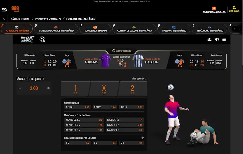 Melhores jogos para ganhar dinheiro na 888Sport 1