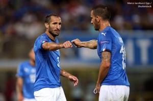 EURO 2020 Itaia Chiellini e Bonucci partita Europeo