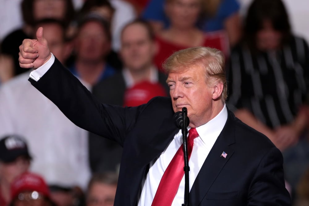 Former,President,Of,America,(us),Donald,Trump,At,Election,Campaign.