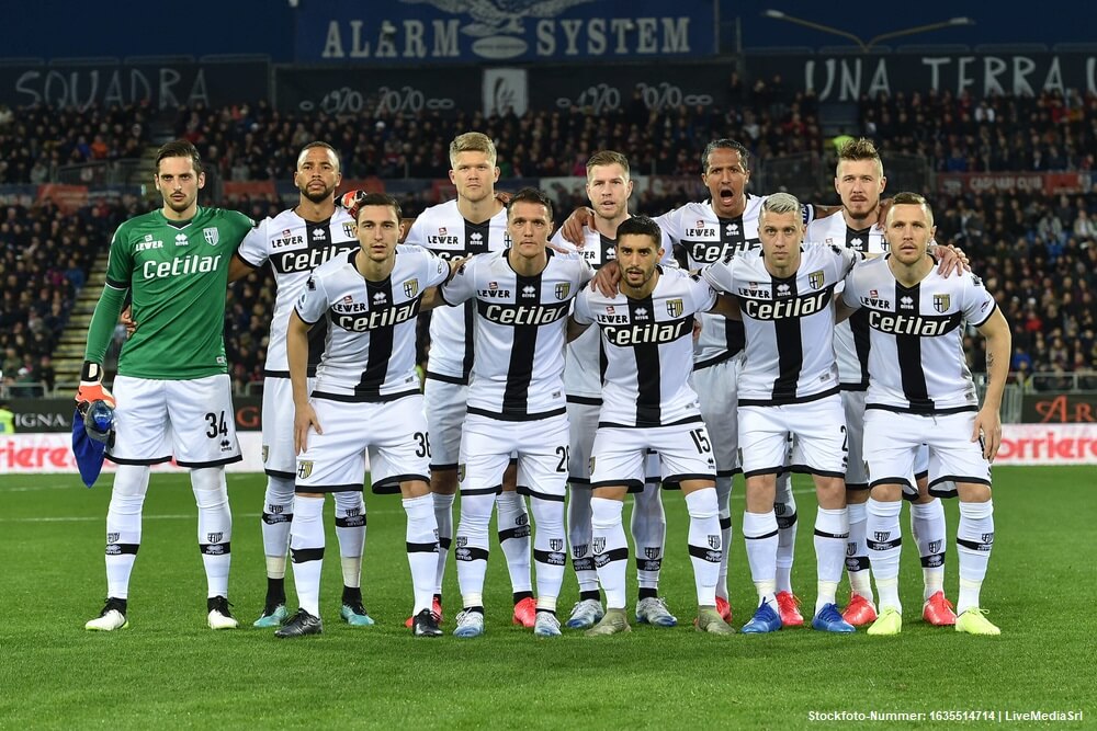 Parma italian Serie A soccer match