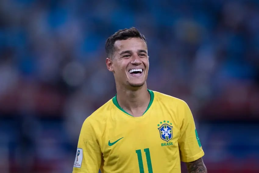 Philippe Coutinho está de volta ao Vasco da Gama