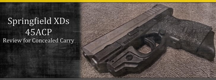 [FIREARM REVIEW] Springfield XDs 45ACP Review for Concealed Carry