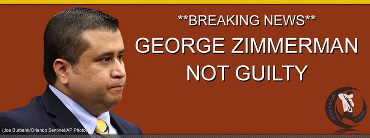George Zimmerman found not guilty