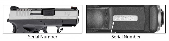 XD-S-Recall-Serial-Numbers