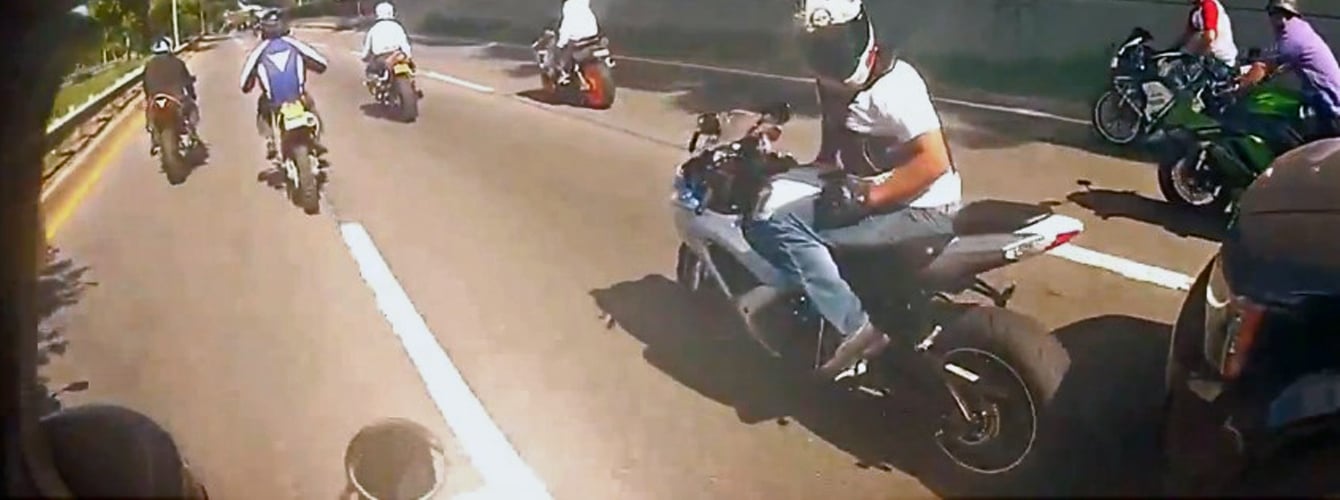 Motorcycle Gang Attack in NYC: What would you have done?