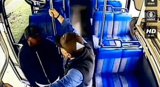 Video of transit working being assaulted by passenger. What would you have done?