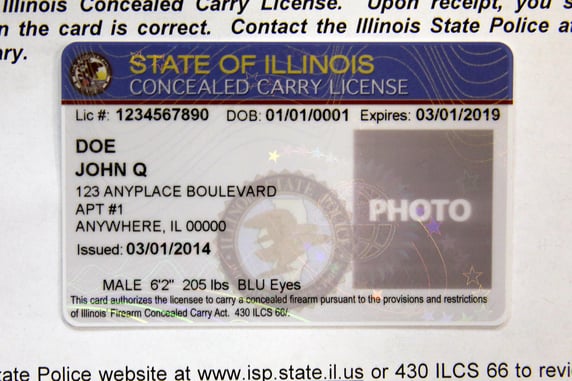 5,000 Illinois Concealed Carry Permits are in the mail