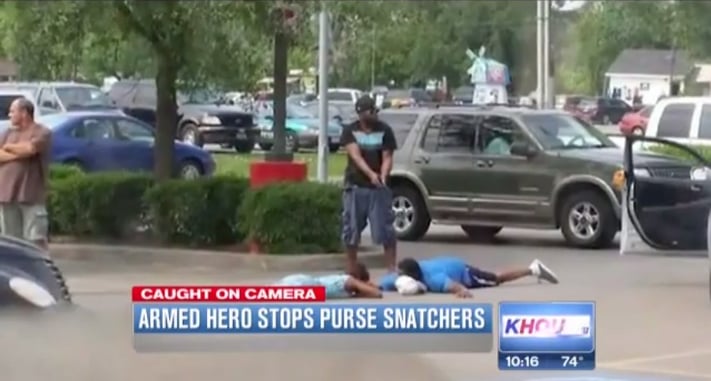 VIDEO: Concealed Carry holder stops robbery. What would you have done?