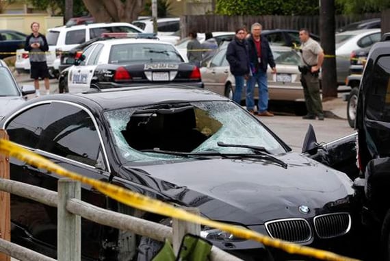 Shooter kills six people in Santa Barbra while driving around in his BMW