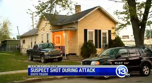 Here is what happens when you bring a bat to a gun fight