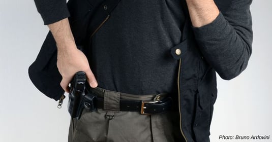 When is it justified to draw your firearm?