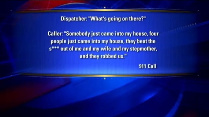 A Florida man calls 911 during a violent home invasion is transferred to voice mail, decides to take matters into his own hands